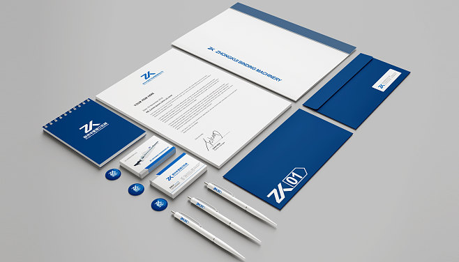 鄭州中奎裝訂機械品牌策劃與設(shè)計案例